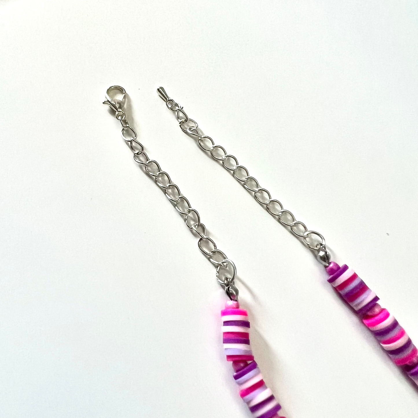 "BUBBLEGUM LOVE" handmade choker style necklace