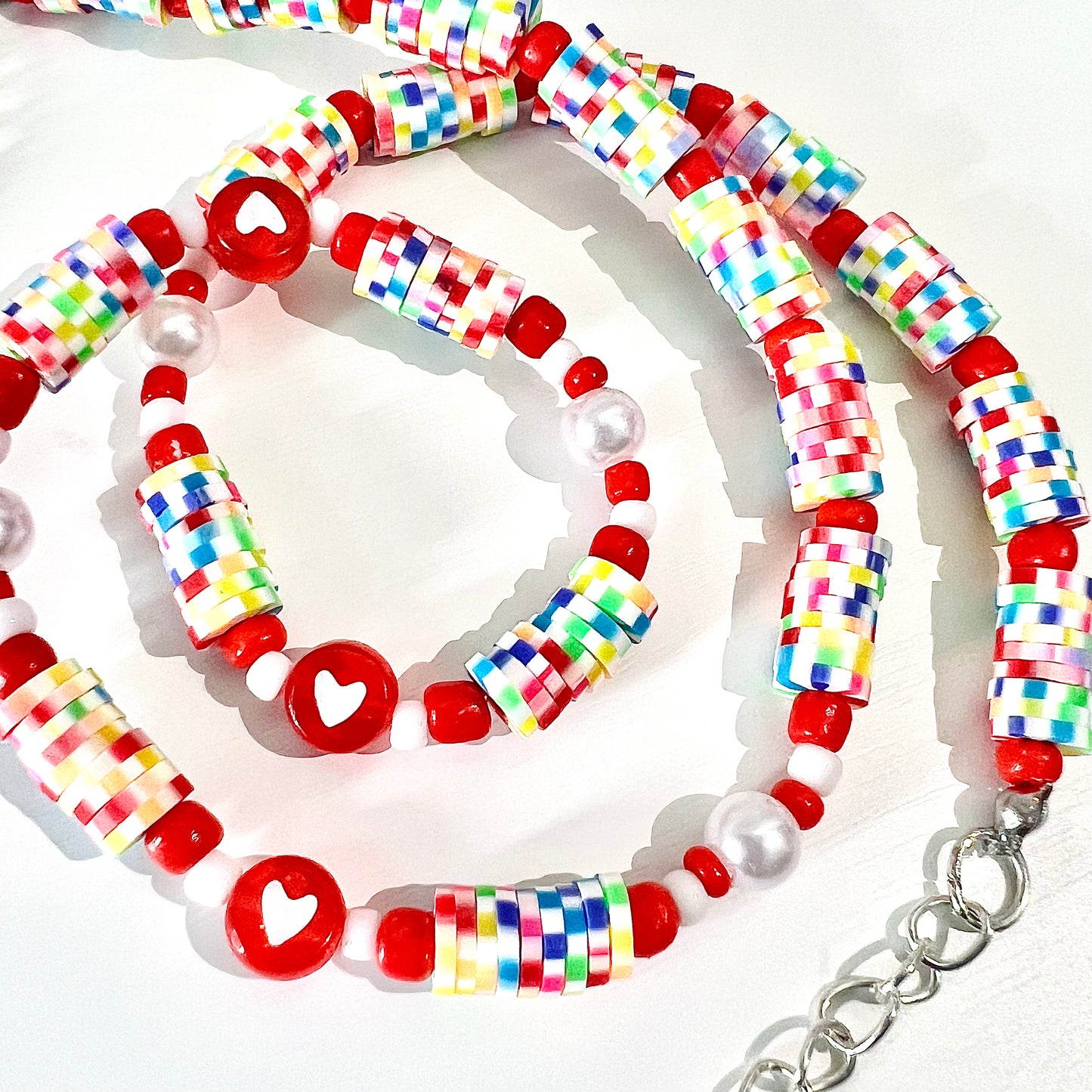 "CANDY LOVE" handmade choker style necklace