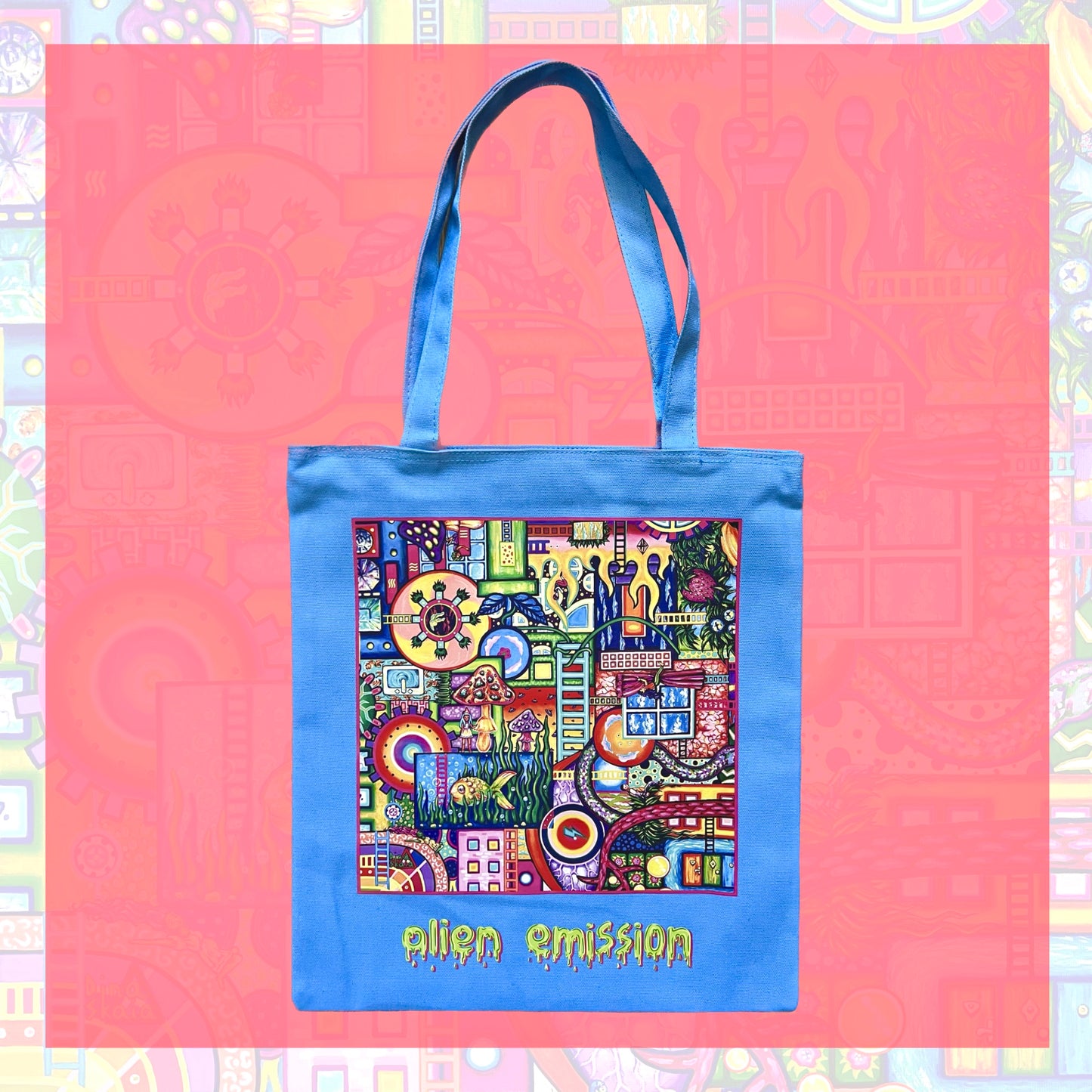 "ESCAPE" tote bag